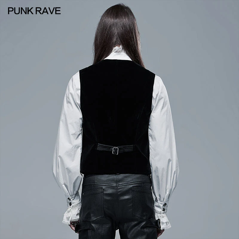 WY-1318MJM 2021 Goth Striped Vest - Image 3