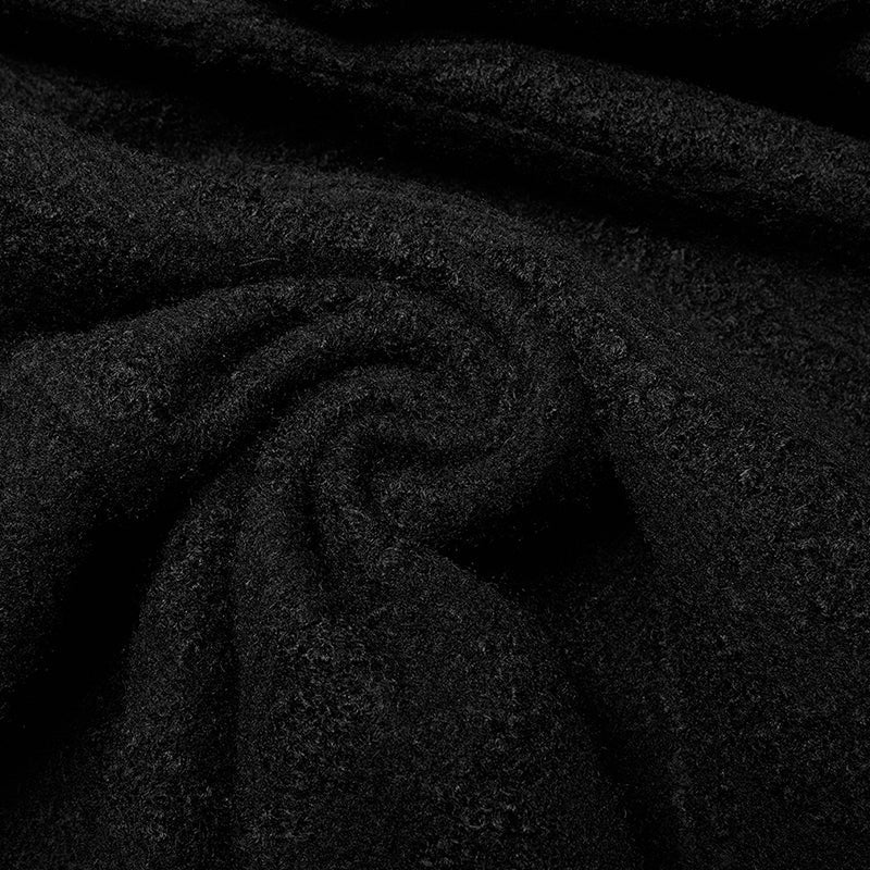 WY-1307ECF 2021 Goth Woollen Coat - Image 5