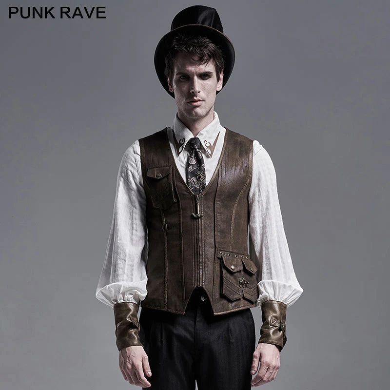 2021 WY-1257MJM Steampunk vest - Image 6
