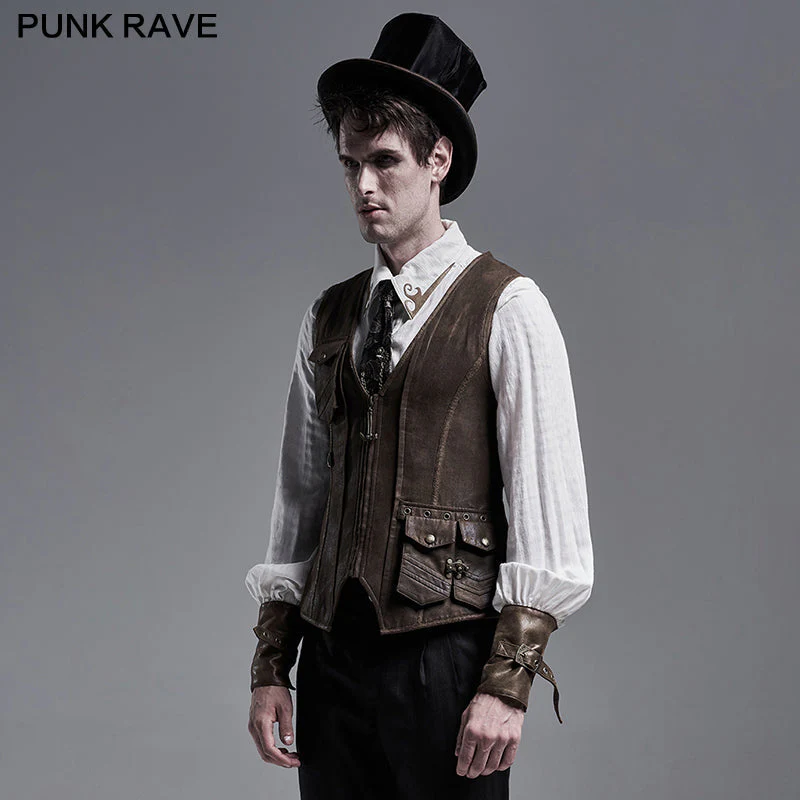 2021 WY-1257MJM Steampunk vest - Image 7