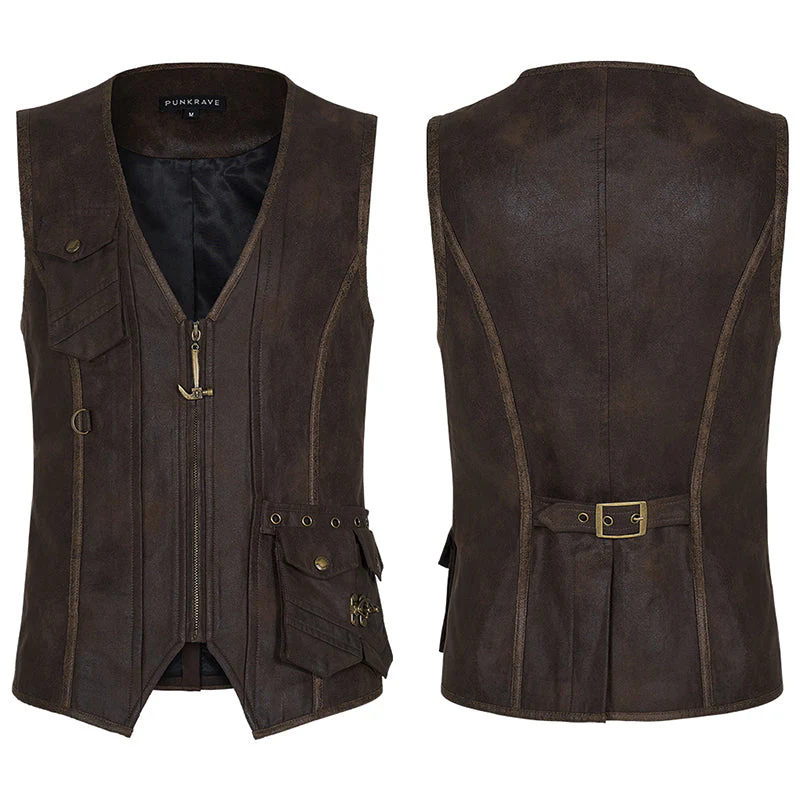 2021 WY-1257MJM Steampunk vest - Image 9