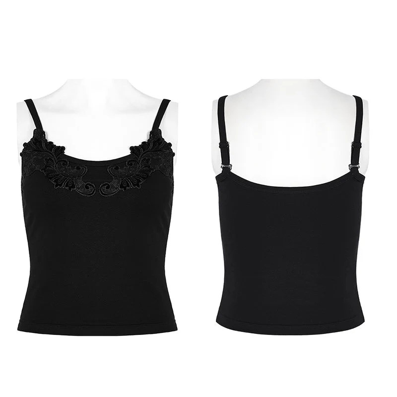 WT-718DDF 2022 Goth simple Camisole - Image 4