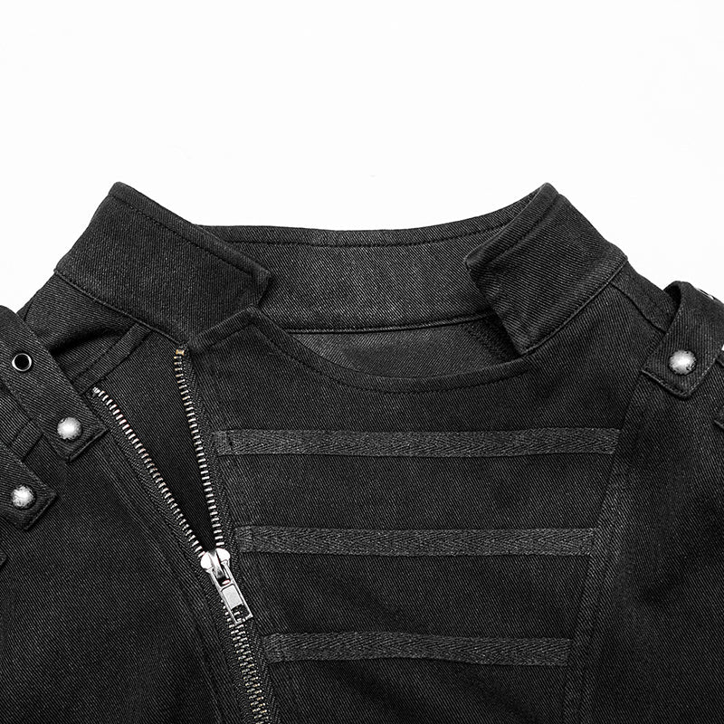 WT-757TDM 2022 Punk handsome vest - Image 5