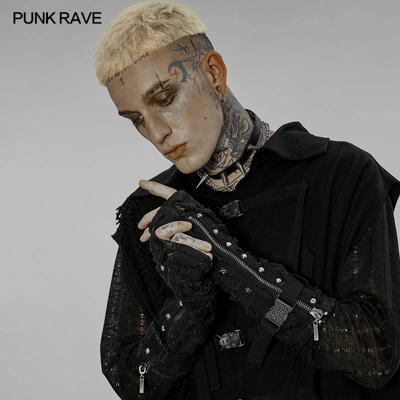 WS-521SSM 2022 Punk holes gloves - Image 2