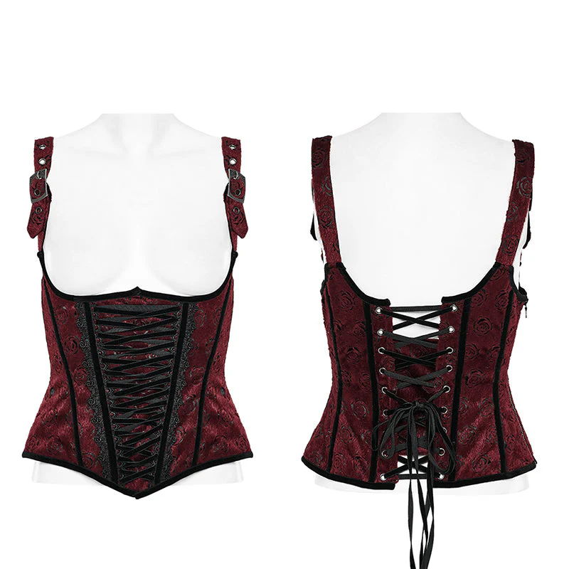 WS-569YDF 2024 Goth Corset - Image 5