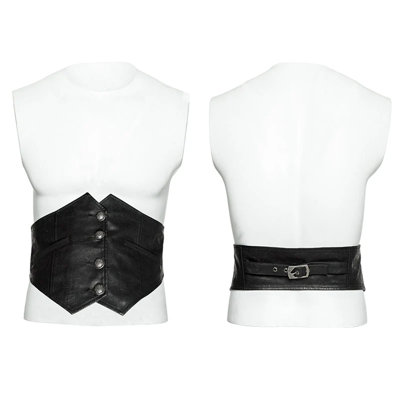 S-211 Gorgeous Vintage Pattern Unisex Girdle - Image 4