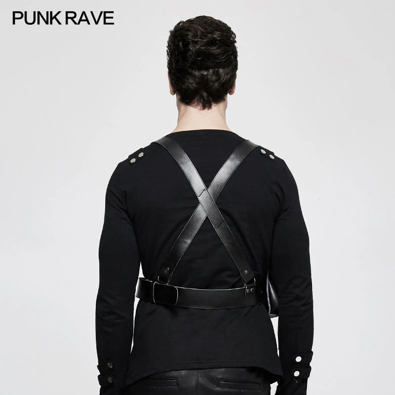S-238 Adjustable Cross Punk Accessories Strap Clips With Detachable Bag - Image 3