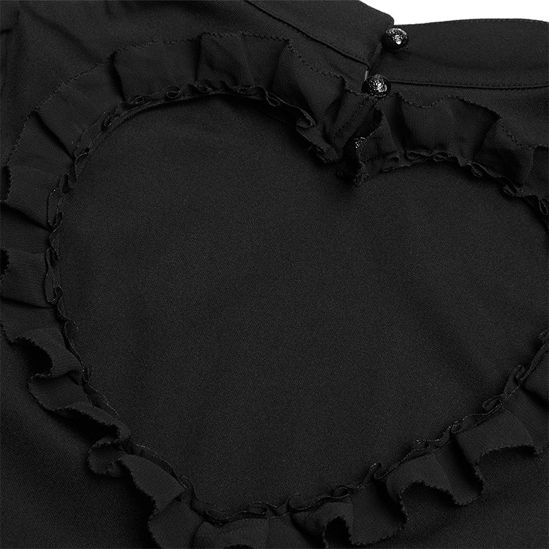OPQ-511LQF Back love hollow dress - Image 5
