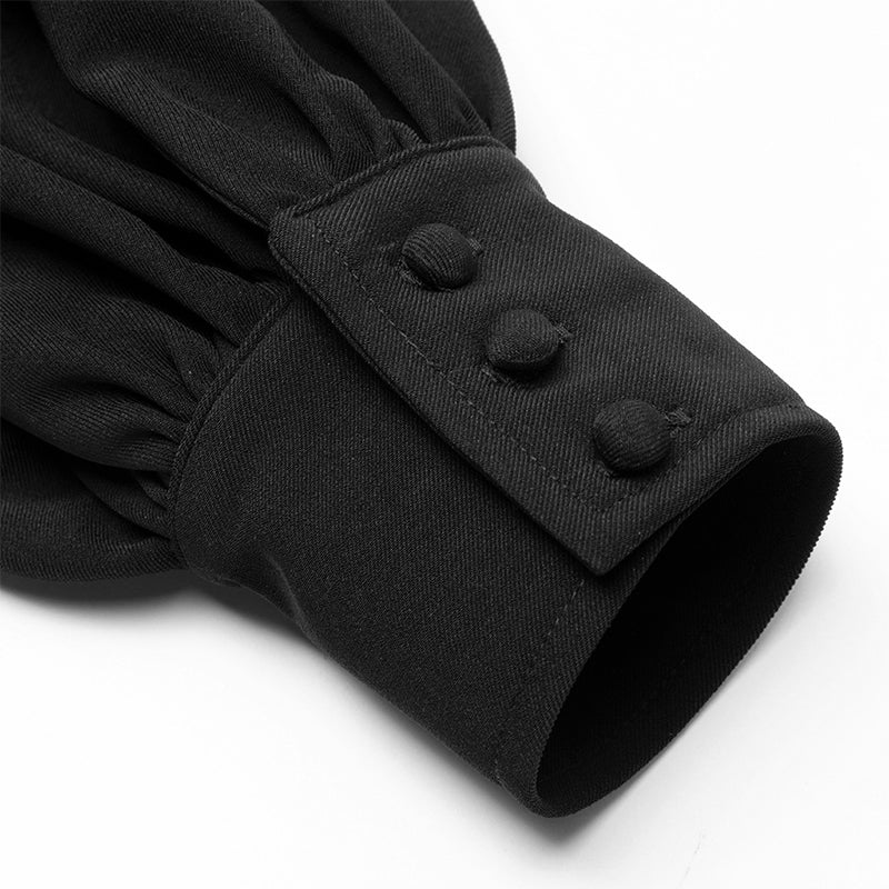 OPQ-672LQF black Nun style abstinence dress - Image 5