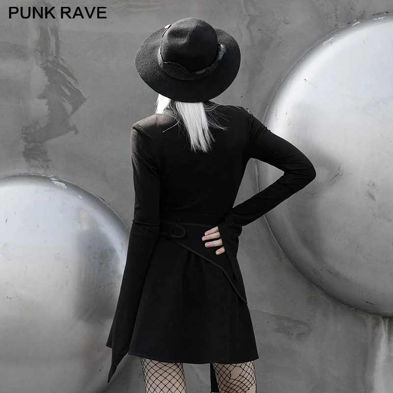 OPT-572TCF Collor padded shoulders Slim long sleeve t-shirt - Image 3