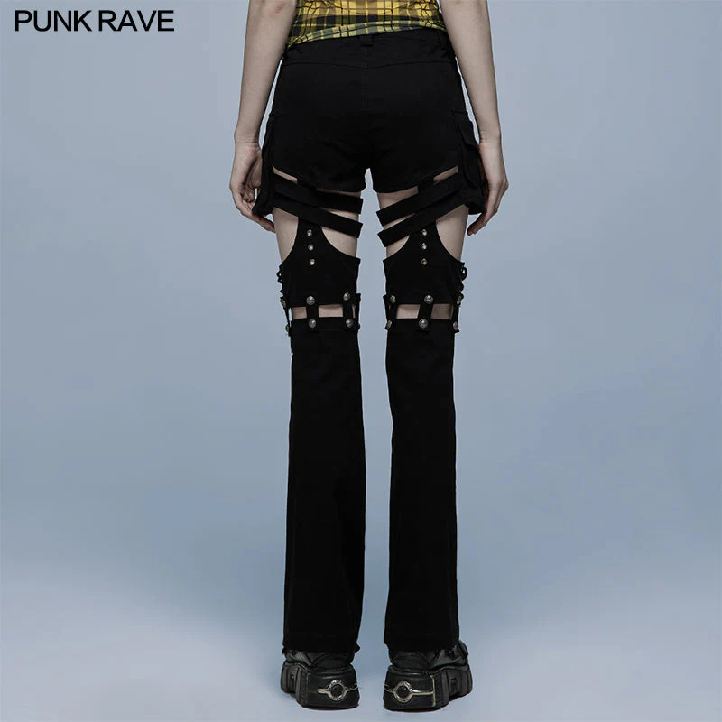 WK-486XCF Punk stylish long pants - Image 3
