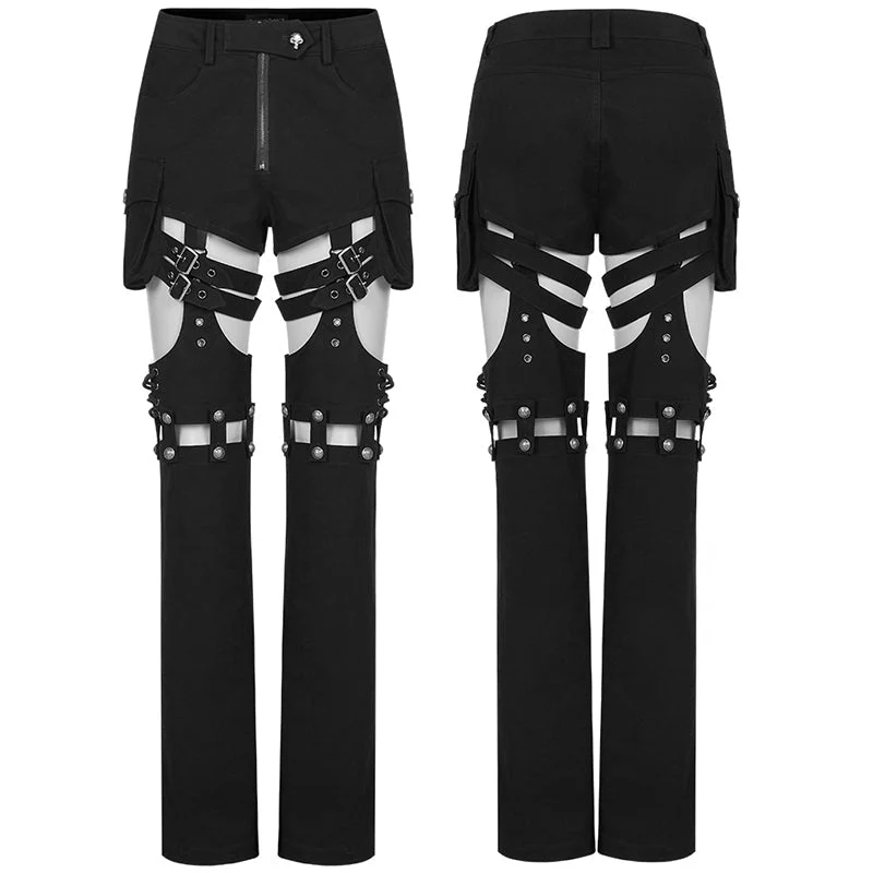 WK-486XCF Punk stylish long pants - Image 4