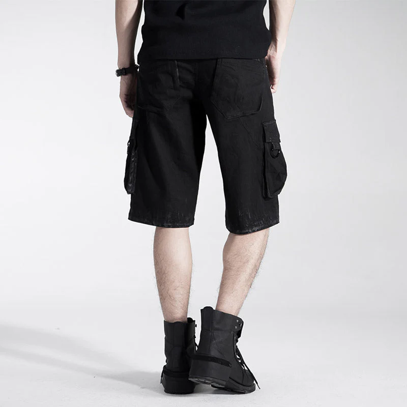 K-156 Cotton Jogger Pants For Men Casual Punk Pants - Image 2