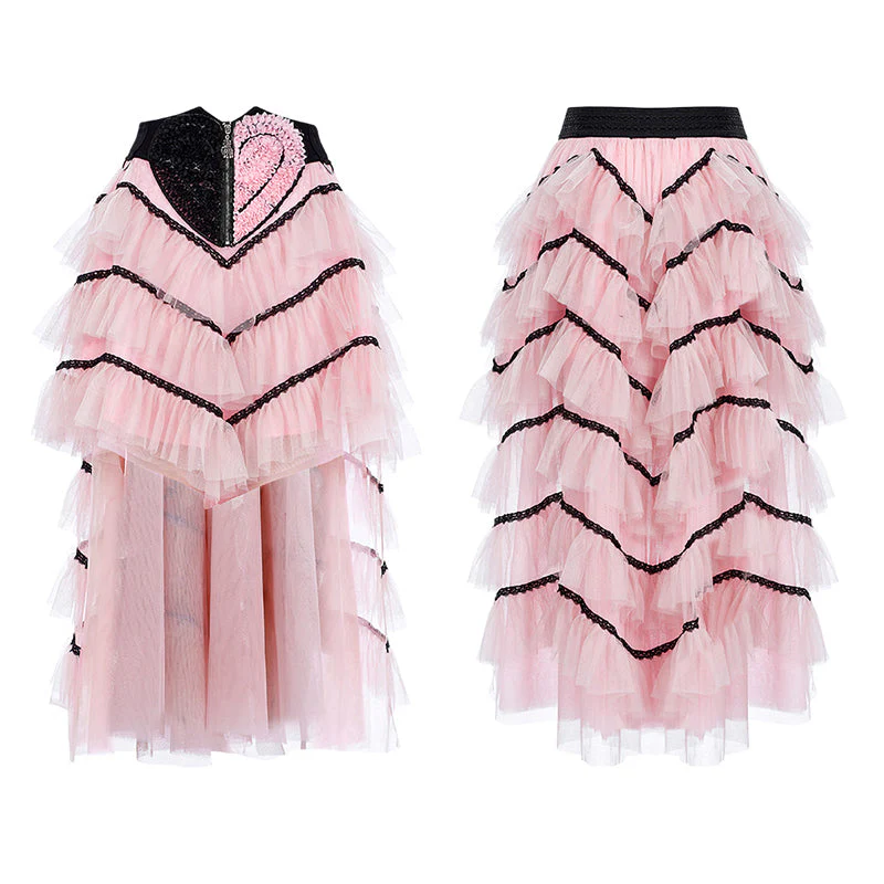WLQ-105BQF Cute Cool Girl Skirt - Image 4