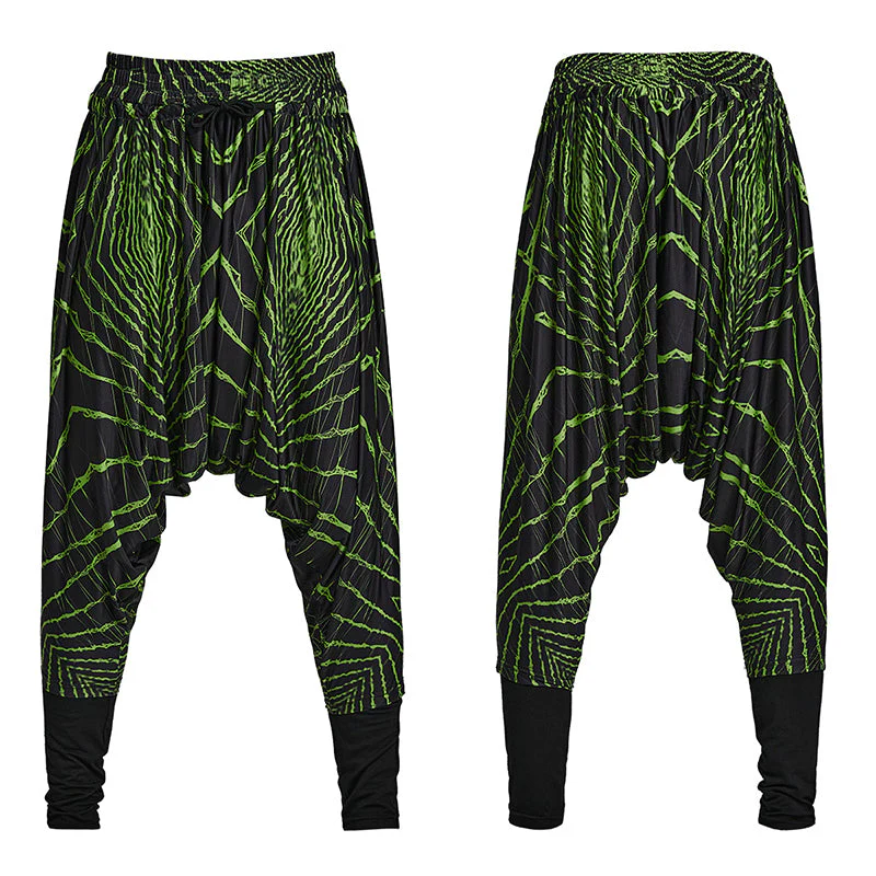 Cyber knit false two-piece trousers - Image 4