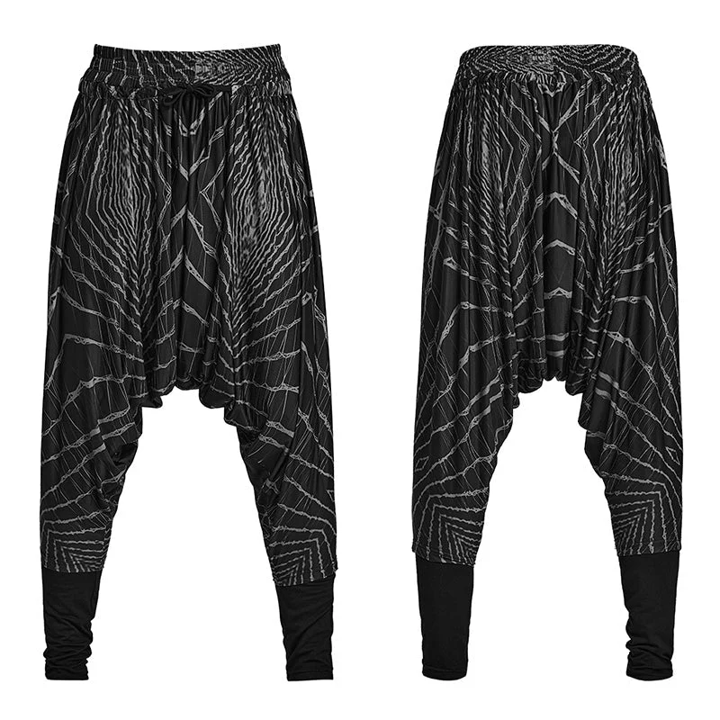 Cyber knit false two-piece trousers - Image 8