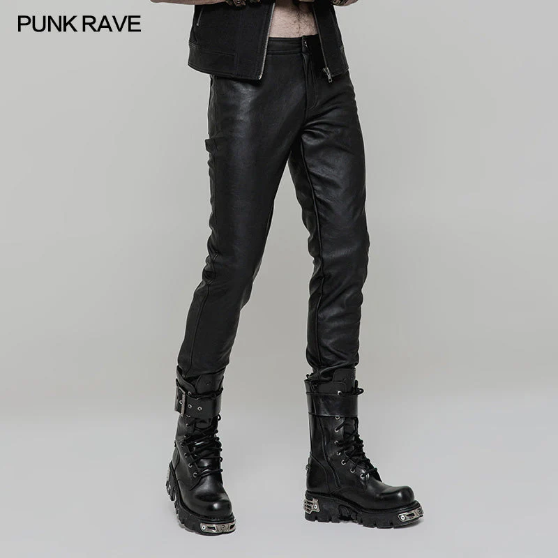 OY-858 Daily Simple Fashion Punk Vest For Men - Image 2