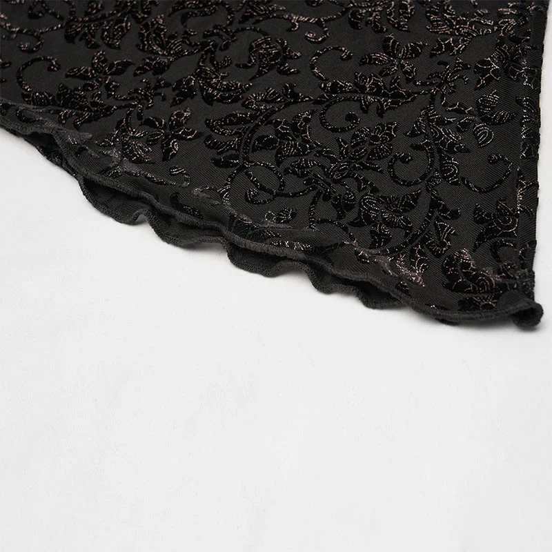 DK-457DDF Dark Goth flared pants - Image 5