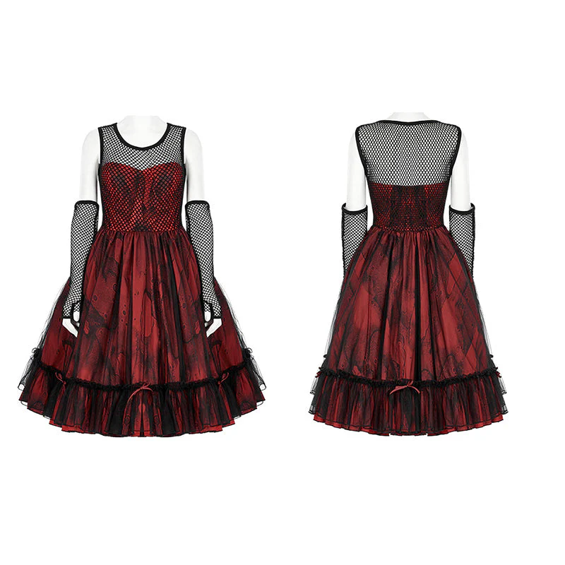WLQ-099LQF Dark Lolita Dress - Image 4