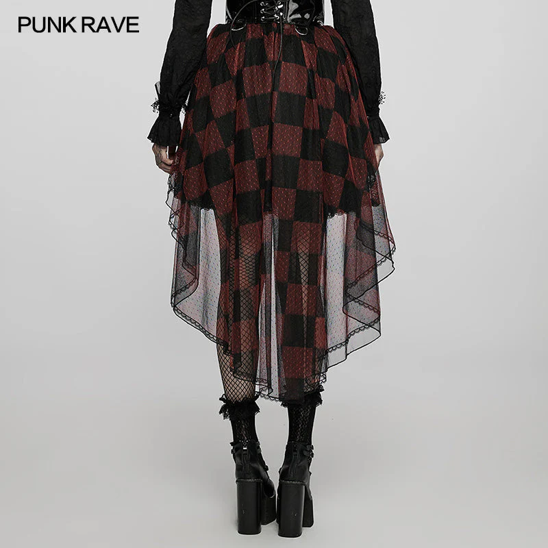 WLQ-103BQF Dark Lolita Skirt Cover - Image 3