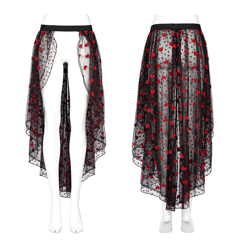WLQ-103BQF Dark Lolita Skirt Cover - Image 9