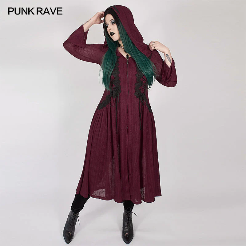 DY-1298ZCF Dark moon long coat - Image 6