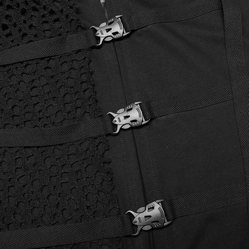 WY-1451ZCM Dark sweatshirt vest - Image 5