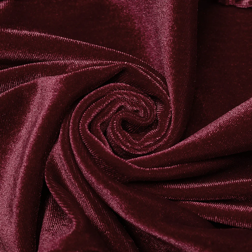DK-640XCF Velvet Flared Gothic Pants With Embroidered Side Panels - Image 19