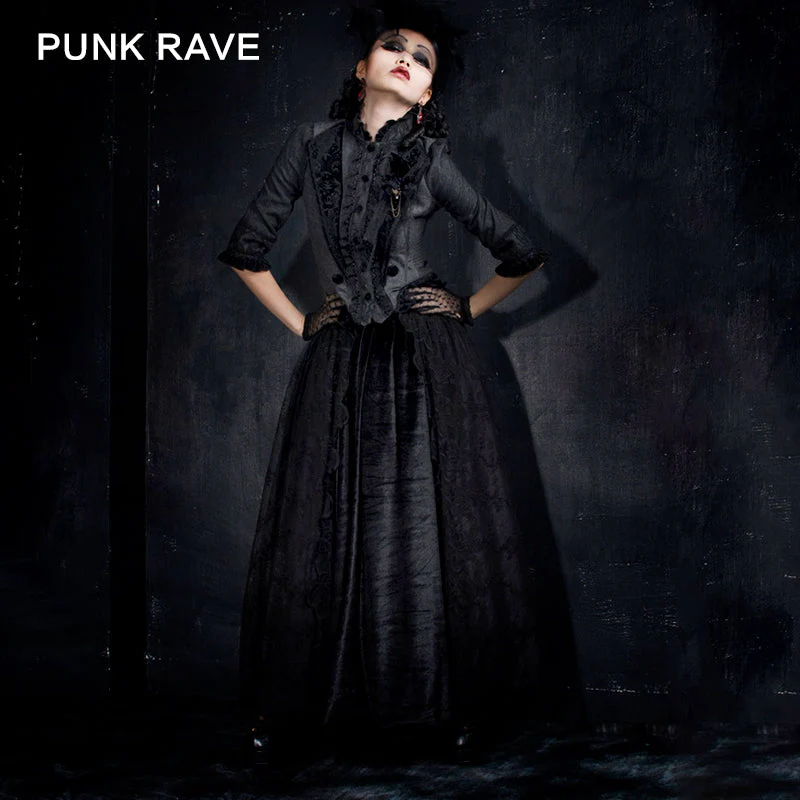 Y-358 Fashion Palace Formula Prep-school Blazer Fashion Gothic Coat - Image 5
