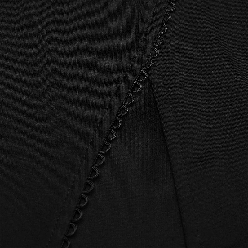 OPQ-749LQF Fit verison Open high fork sleeveless dress - Image 5