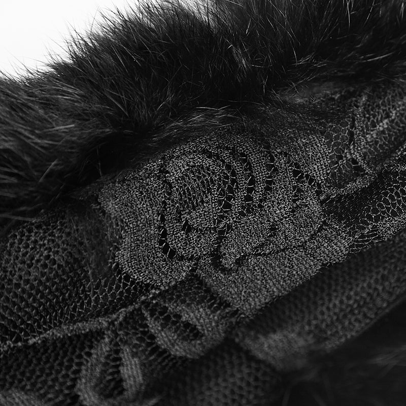 LS-046 Functional Stereo Gothic Accessories Lolita Collars Head Wear With Splicing Lace - Image 5