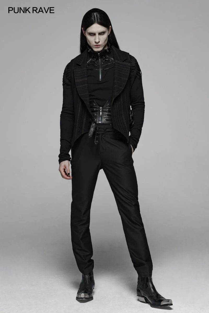 Y-1093 Gentleman Punk Waistcoat - Image 6