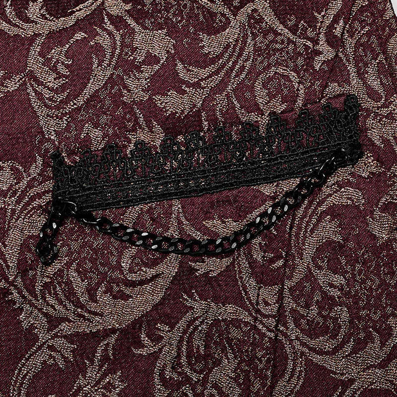 WY-1436MJM 2022 Gorgeous Goth vest - Image 14