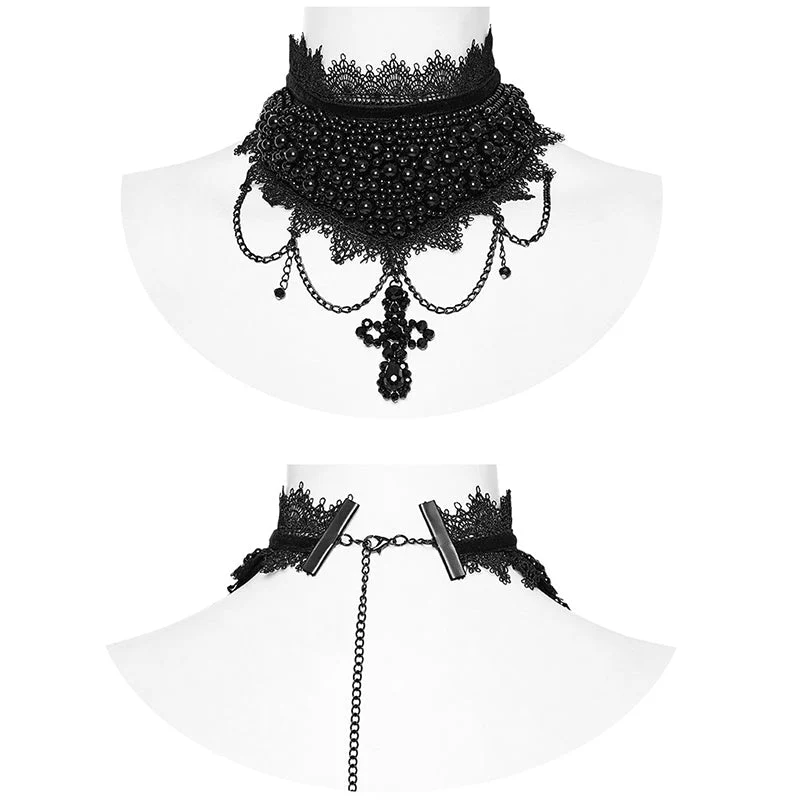 WS-568LHF Gorgeous gothic choker - Image 4