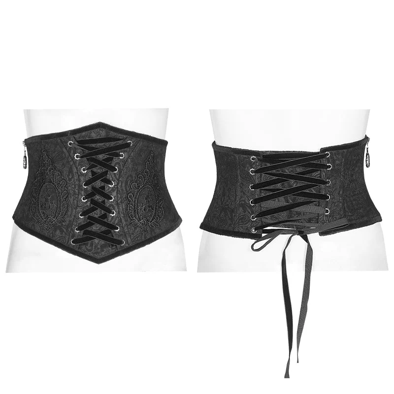 WS-428YDF Gorgeous Gothic  corset - Image 4