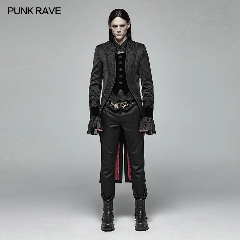 WY-1007 Gorgeous Gothic Swallow Tail Coat