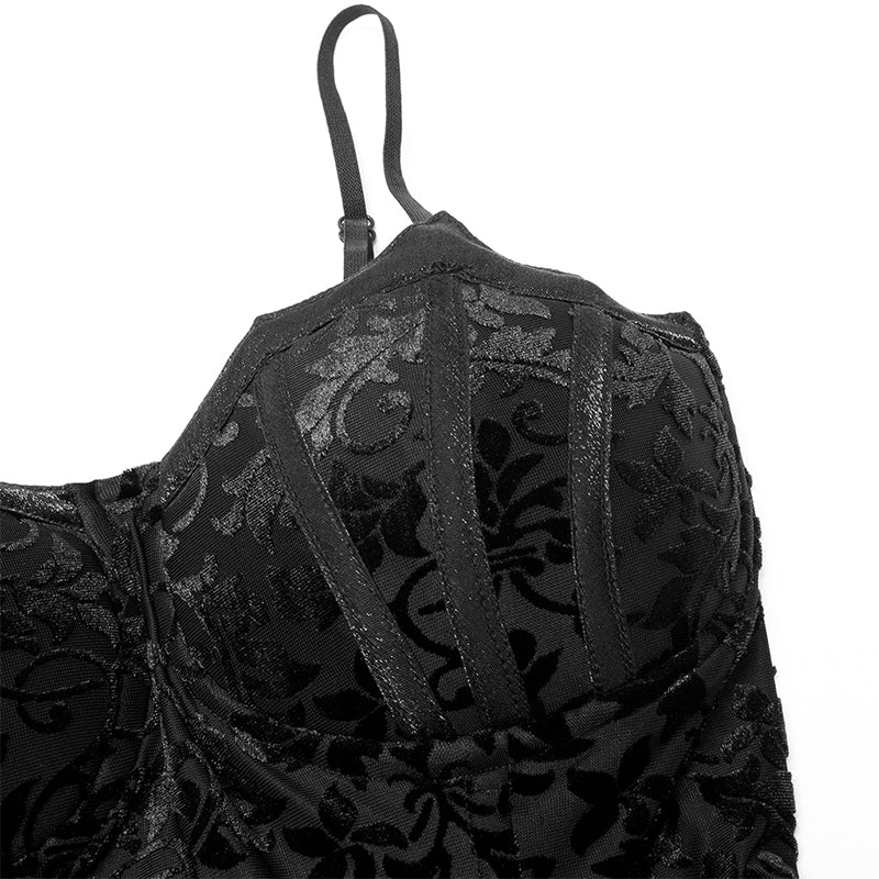 WQ-557LQF Gorgeous Gothic wedding dress - Image 5
