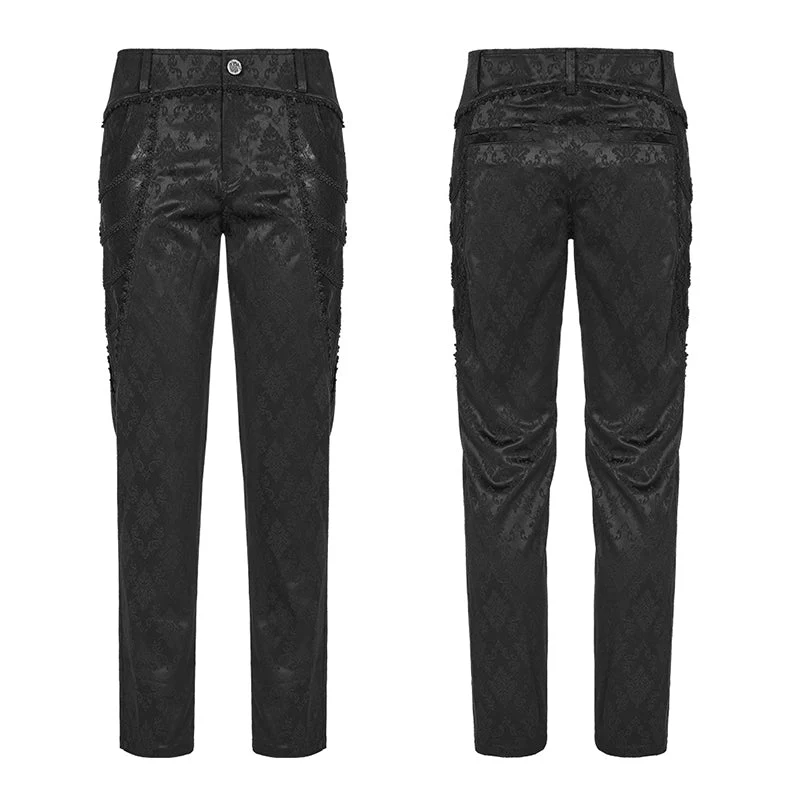 WK-560XCM Gorgeous jacquard trousers - Image 4
