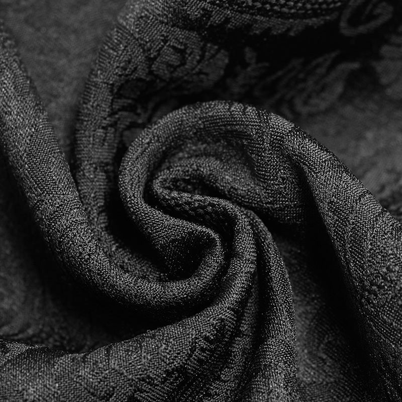 WY-989 Gorgeous Vintage Gothic Jacquard V-neck Vest - Image 5