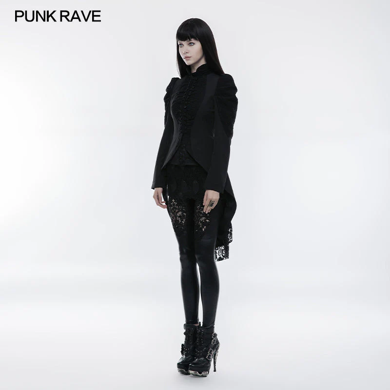 WY-831 Gorgeous Vintage Long Gothic Coat For Women - Image 2
