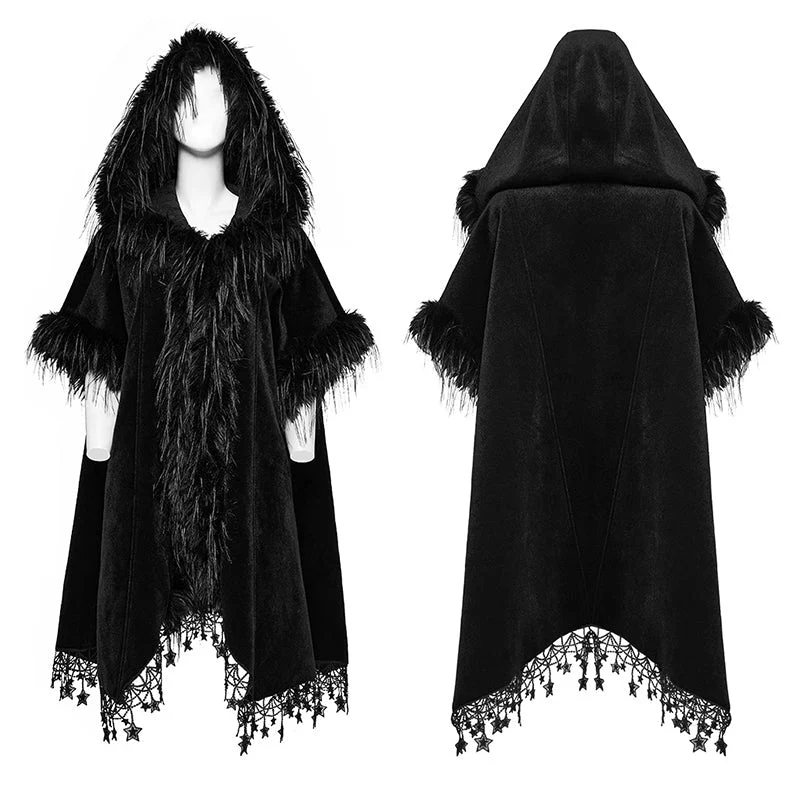 WY-1519DPF Goth Bat Cloak - Image 4