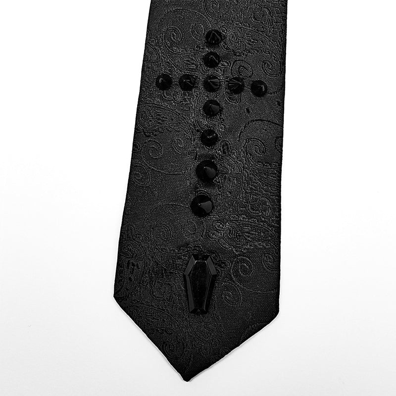 WS-555LHM Goth cross tie - Image 5