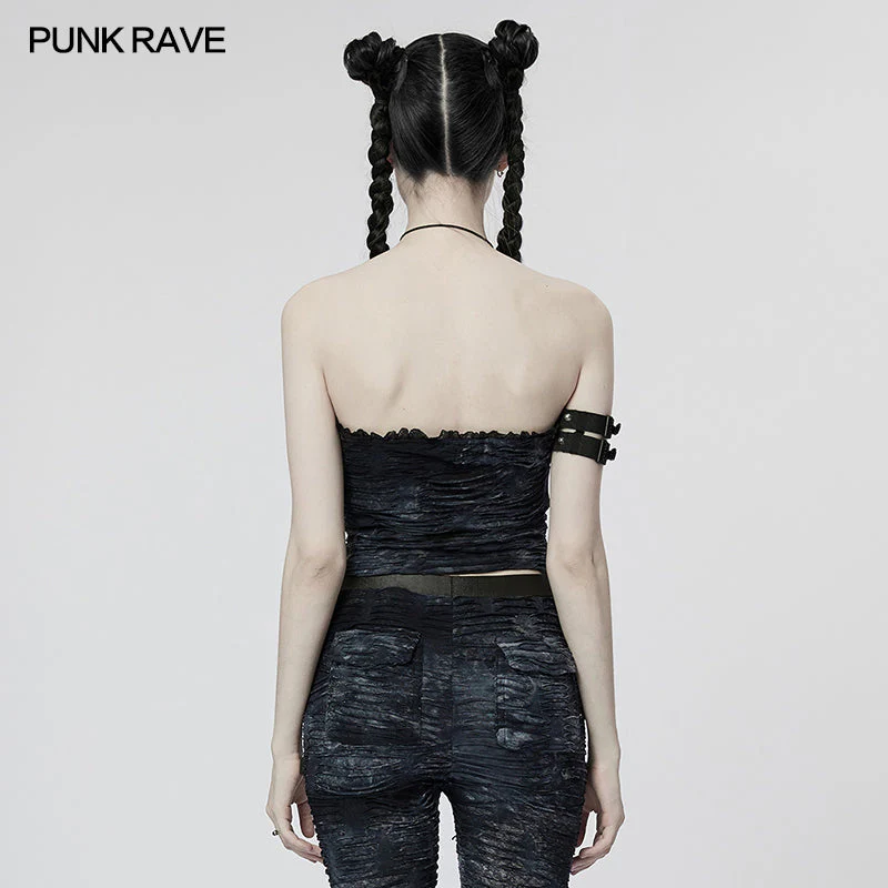 WT-767BXF Goth Daily Bustier - Image 8