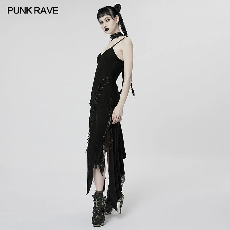 WQ-615LQF Goth Decadent Dress - Image 2