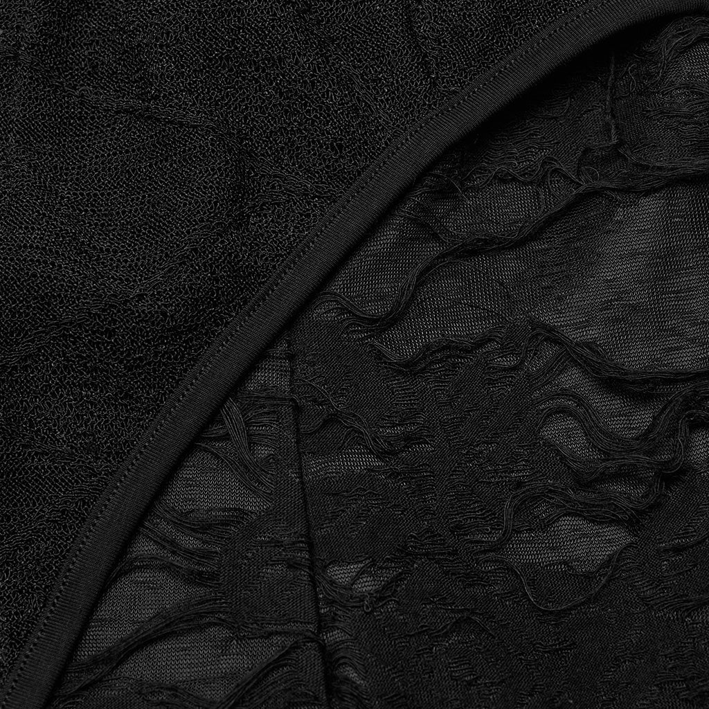 DT-794TCF Goth Drop-Neck Daily T-Shirt - Image 7