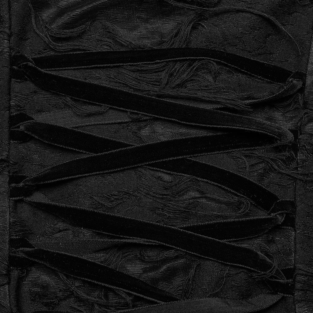 DT-794TCF Goth Drop-Neck Daily T-Shirt - Image 8