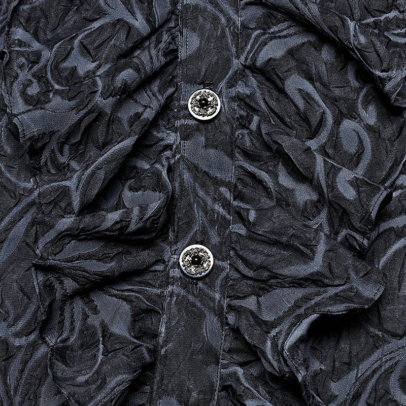 WY-1446CCM Goth embossed shirt - Image 5