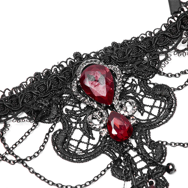 WS-469LHF Goth Gem Necklace - Image 5