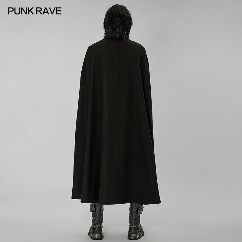 WY-1411DPM Goth gorgeous long cloak - Image 3