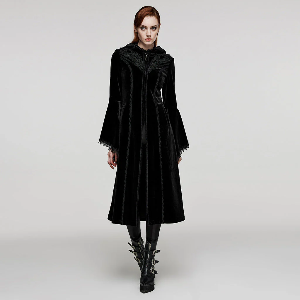 DY-1510LCF Goth Gorgeous Velvet Coat - Image 5